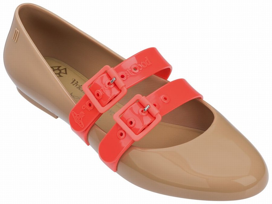 Bailarinas Melissa Vivienne Westwood Doll Mujer - Marrones - Argentina NHG-721803